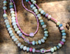 Ruby Choker and Water Tourmaline Center Stone Choker