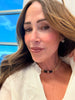 Citrine & Puka Shell Choker/Collar Necklace